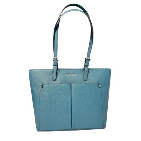 michael kors ss crew teal green